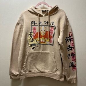 Avatar The Last Airbender Nickelodeon Hoodie, Sz M, Fantasy Anime Style